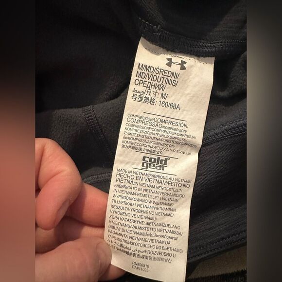 UNDER ARMOR COMPRESSION COLD GEAR LEGGINGS - Picture 3 of 3